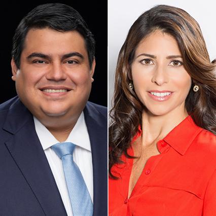Pedro Bermeo and Tania Dominguez