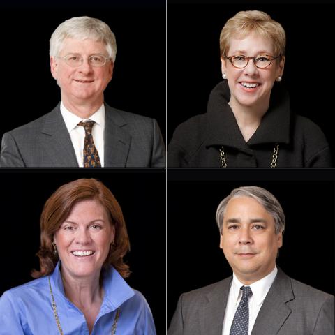 photo of four senior counsel